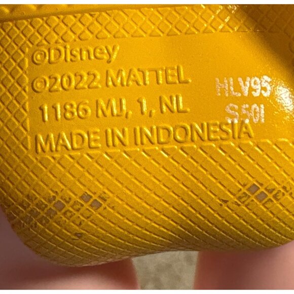 Disney Mattel 2022 Princess Belle Doll With Yellow Dress & Ballet Shoes - Picture 6 of 8